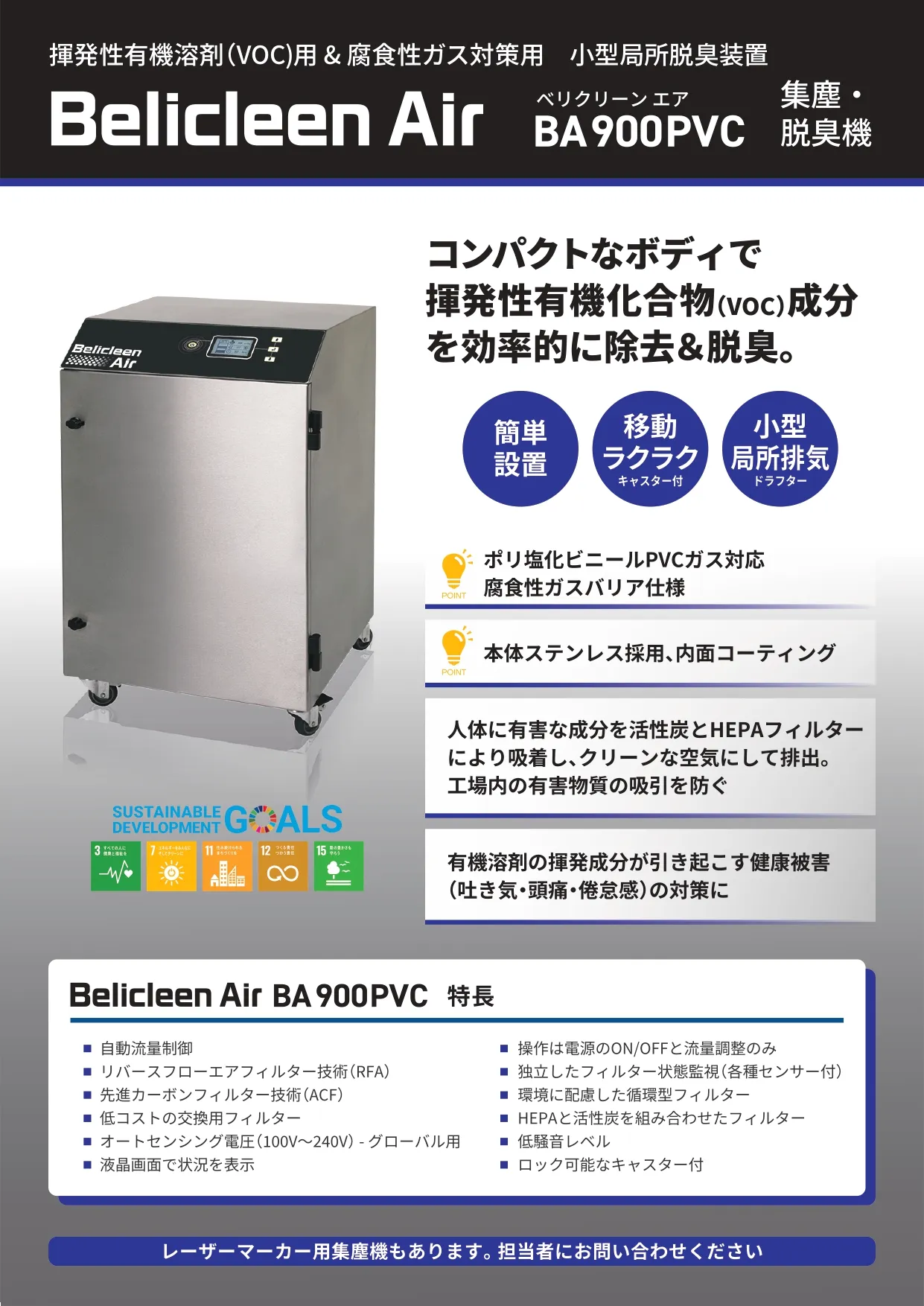 BA900PVC 製品カタログ